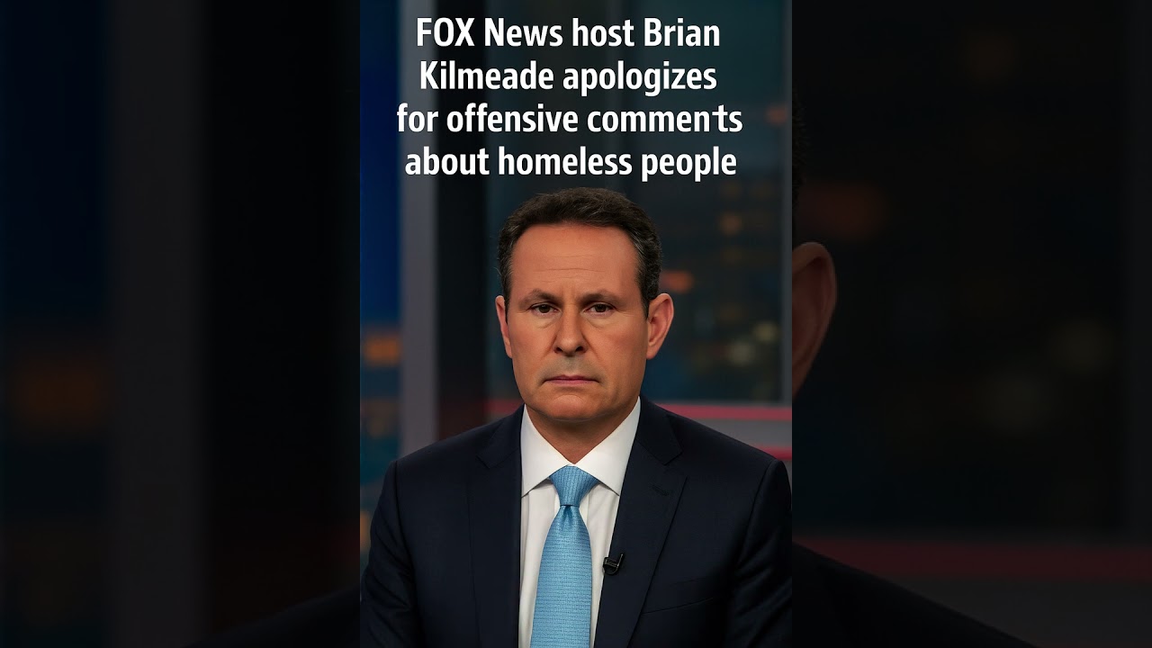 FOX News host Brian Kilmeade apologizes for offensive comments of homeless people| US Briefing Daily