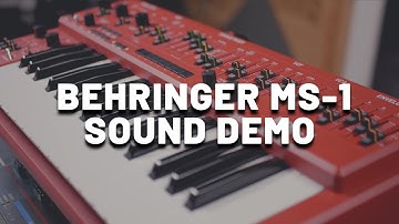 Behringer MS-1 – 10 Minutes Synth Exploration | Sound Demo Roland SH-101 Clone (No Talking)