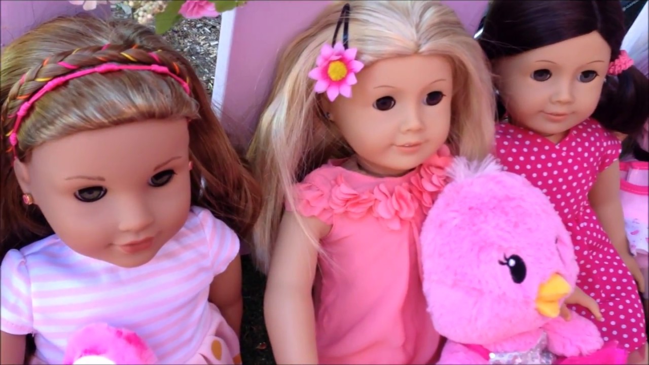 American Girl doll baby shower YouTube