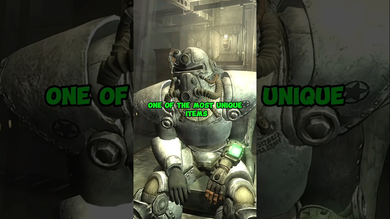 Fallout 3's Most Unique Armor Piece is...