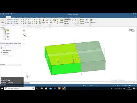 SPLIT SOLID SPACECLAIM TUTORIAL 7