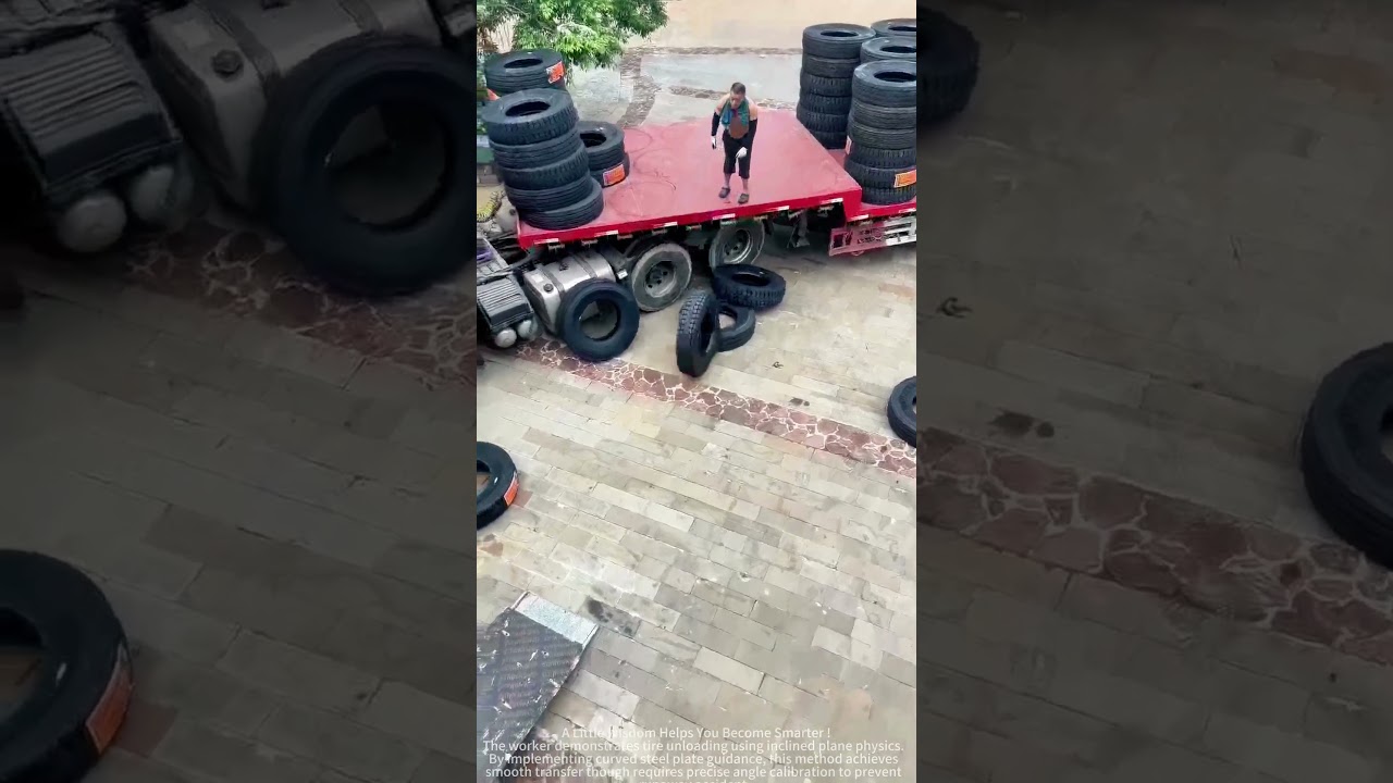 Tire unloading technology sharing