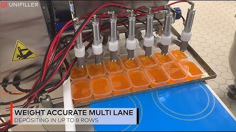 The Unifiller Multi Station - one of the most flexible and reliable depositors in the market