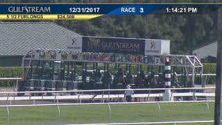 Gulfstream Park Carrera 3 - 31 de Diciembre 2017