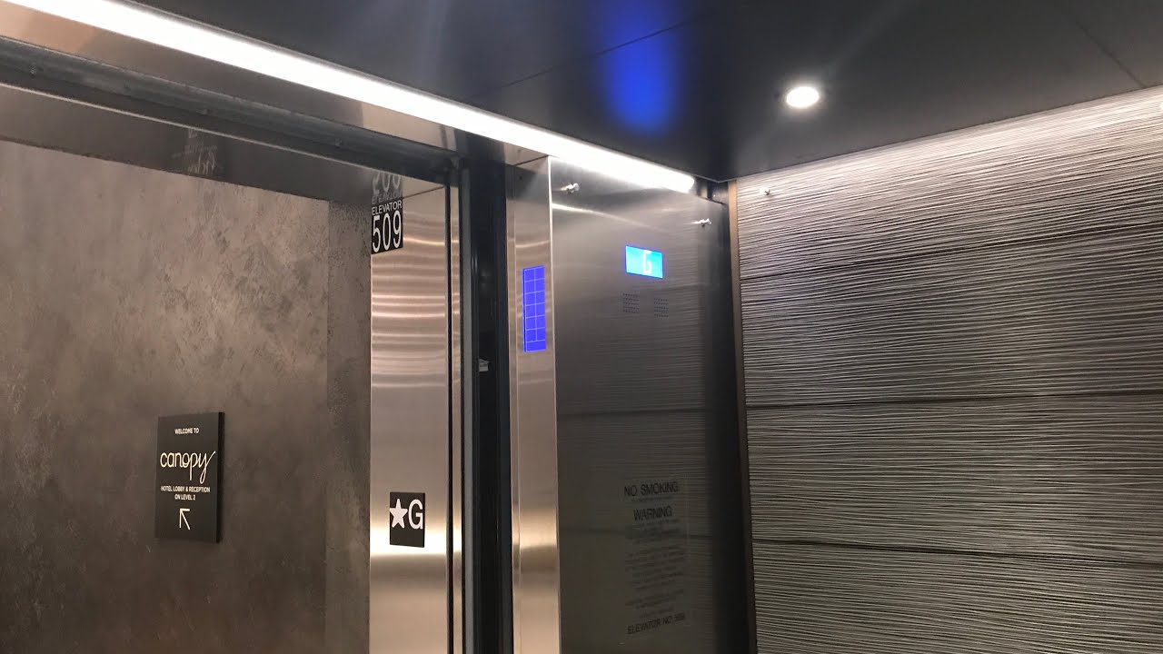 Otis Compass Gen2 Elevators at Canopy by Hilton, The Wharf Washington
