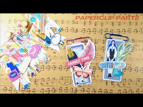 EP. 32 Easy way to make Paperclips Part (2)/ Paper Craft