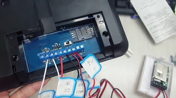 wired sensor connect to the G90B Host