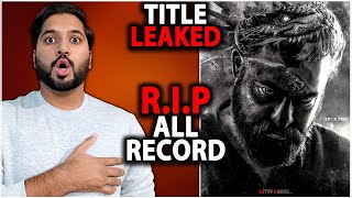 NTR31 Title Leaked | NTR31 Official Announcement Loading | Prashanth Neel Universe | Salaar X KGF