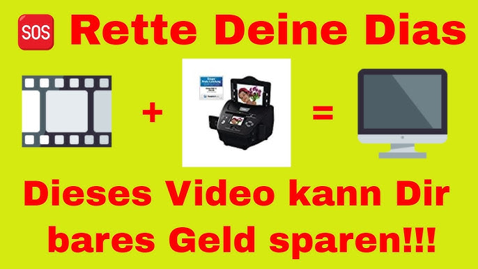 Diascanner und Der SE PDF-S 240 YouTube Foto- - Rollei