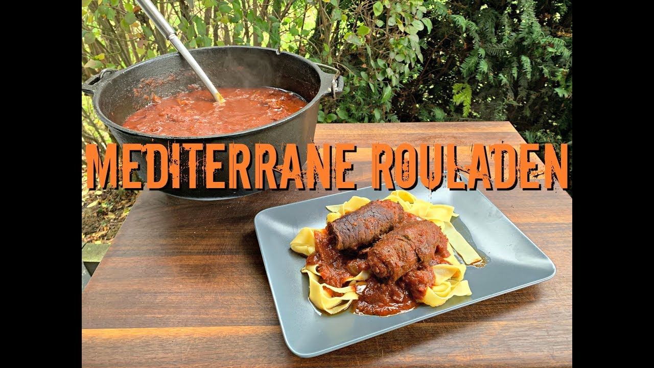 Rouladen - mediterrane Art aus dem Dutch Oven