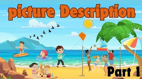 picture Description | Beach | picture description of a beach