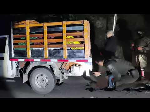 Hallan 195 kilos de marihuana encaletados en una camioneta pick up en el Huila, un capturado