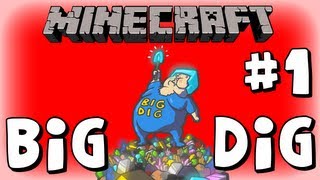 Minecraft: Big Dig - Tour Of The Server!