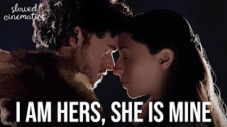 Game of Thrones - I Am Hers, She Is Mine | SLOWED + REVERB | Ramin Djawadi (Robb and Talisa's Theme) Resimi