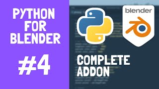 Blender Addon #4 -  Complete Addon [Create UI for Operator]