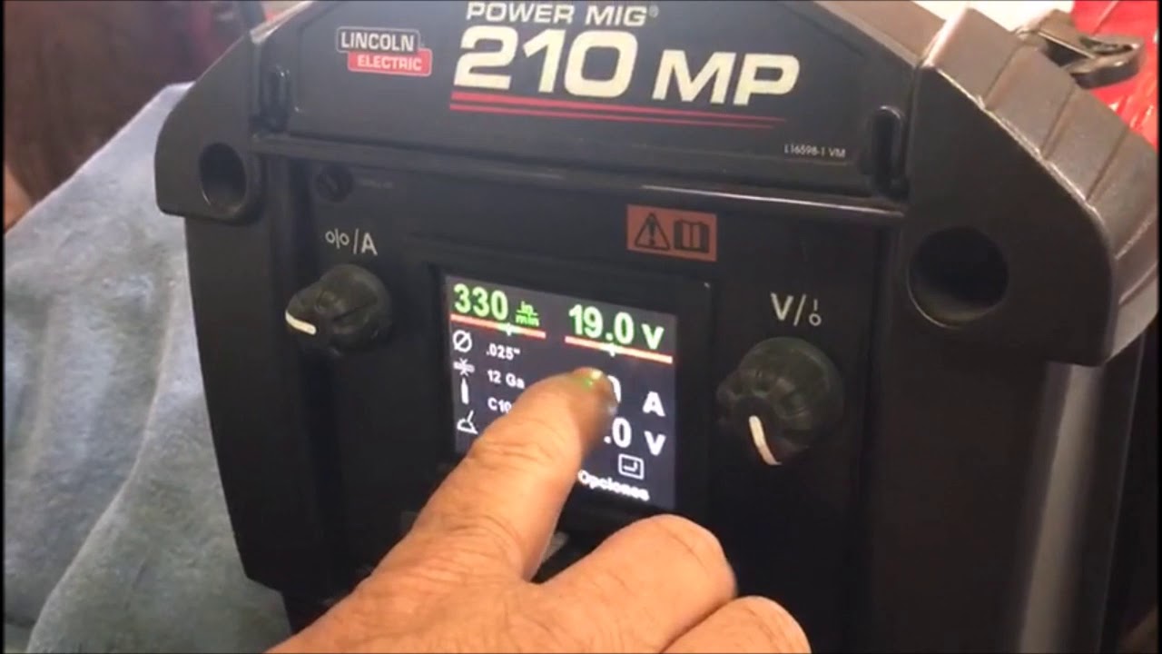 Maquina LINCOLN Multiproceso, 210 MP, Proceso MIG por Pedro Jimenez. -  YouTube