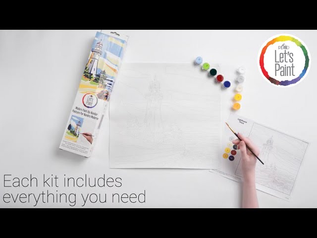 Modern Monet paint-by-numbers kit review — TODAY