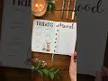November Bullet Journal Set Up Coffee Theme!☕️ #bujo #bulletjournal #shorts