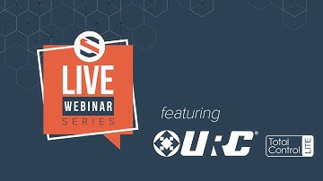 Snap One Webinars: URC Total Control Lite