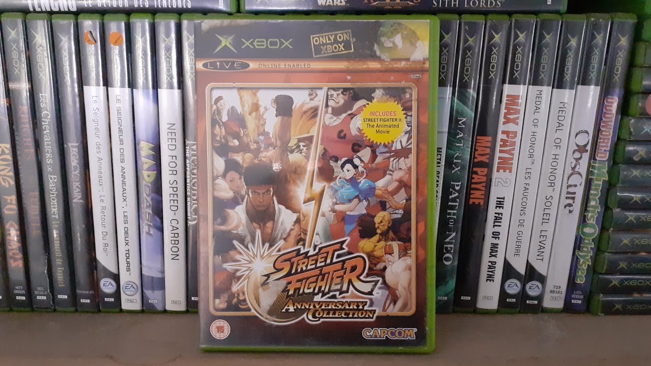STREET FIGHTER ANNIVERSARY COLLECTION compilation on Xbox (Hyper