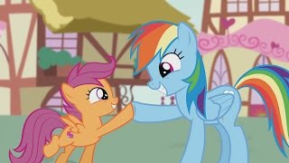 Rainbow Dash & Scootaloo - Im So Proud Of You, Little Buddy. Youve Taught Me A Thing Or Two