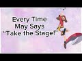 May saying take the stage for 4 minutes  38 seconds every time compilation pokemon