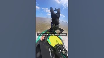 POV - Thrown off a jetski at full Speed! Ejecto Seato Cuz  #neardeath