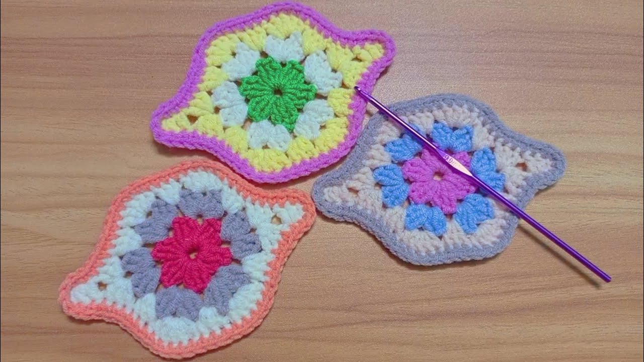 Super Easy And Beautiful Granny Mystical Lantern Crochet Stitch Pattern.