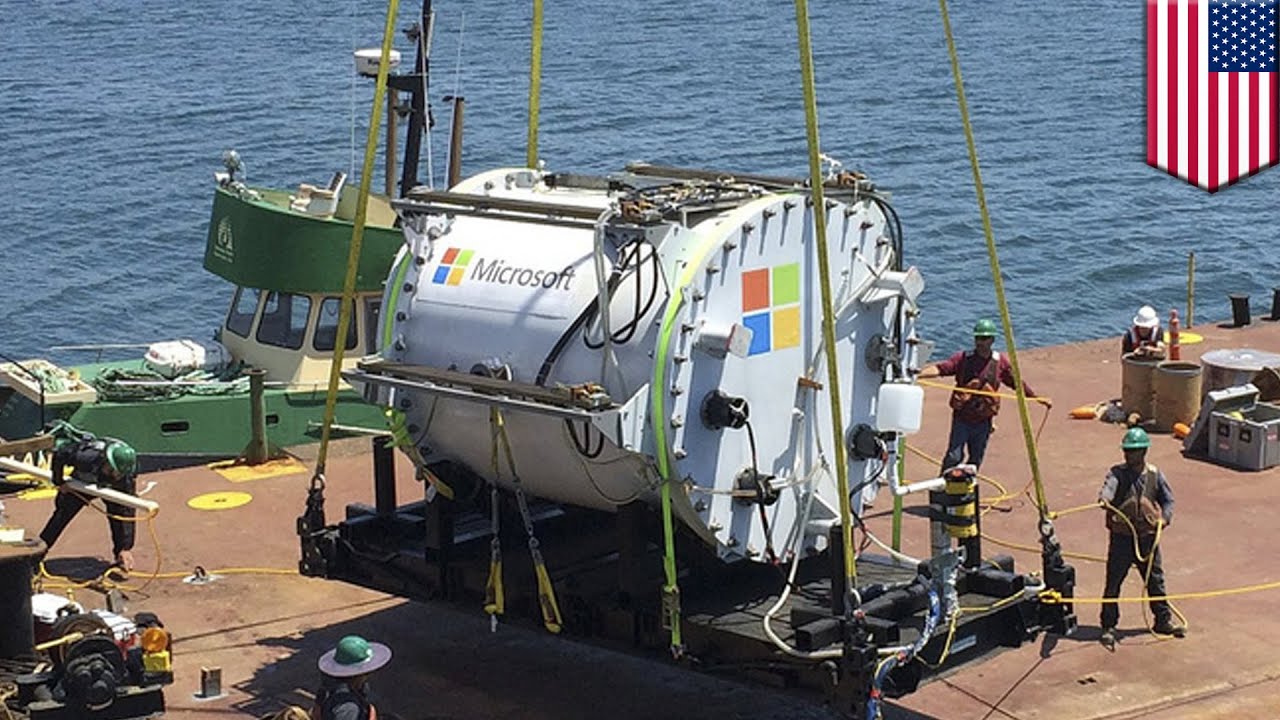 Microsoft drops data center into the sea: 'It will keep working for five years'