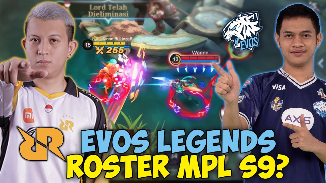 PERTANTINGAN HYPER RRQ XINNN VS EVOS WANN ! ROSTER BARU EVOS LEGENDS ...