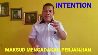 MAKSUD MENGADAKAN PERJANJIAN