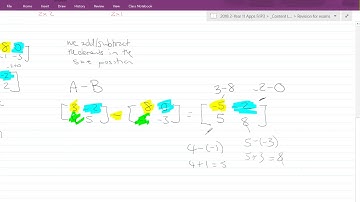 Matrices Revision 1