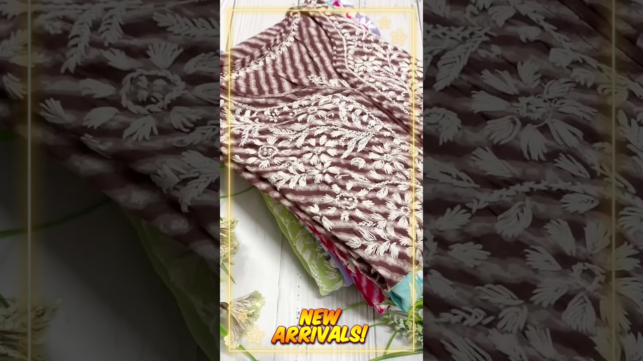 New Chikankari Collection 💃🛍️