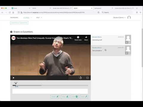 Viewing and Annotating Lecture Videos on Vocat