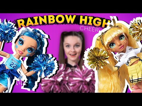 ПОКОРИЛИ МЕНЯ💔 Чирлидерши Skyler & Sunny Rainbow High Cheer: обзор и распаковка