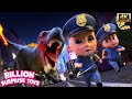 Kung Fu Power! Police vs Sneaky Max | Kids Adventure Cartoon | Billion Surprise Toys