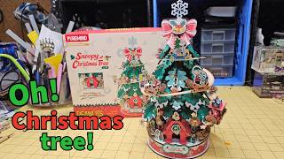Cute Little Snoopy Christmas Tree It's Christmas in October!! 🎄