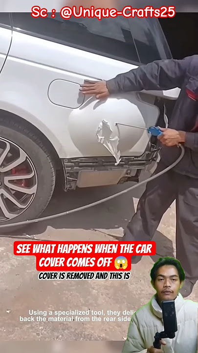 See What Happens When the Car Cover Comes Off #shortsfeed #viral #shorts
