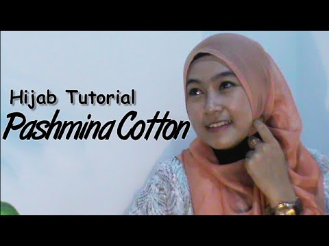 Hijab Tutorial  Hijab Tutorial Pashmina Cotton  YouTube