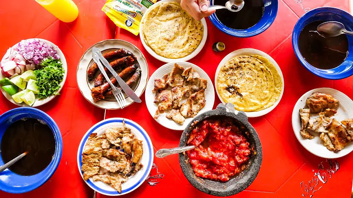 Unbelievable Mexican Food - FIRE GRILLED MEAT + Ce...