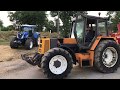 Tracteur Renault 145-14 TX  - échappement libre - Agriculture - Doubs Agriculture - Franche-Comté