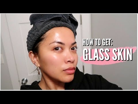 HOW TO GET "GLASS" SKIN SKINCARE ROUTINE | VLOGMAS 9, 2018