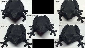 Comparing Post Processing Techniques for 3D Prints