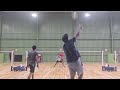 Badminton session 23rd July 2025
