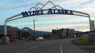 WELCOME TO/DRIVING IN VALDEZ, ALASKA