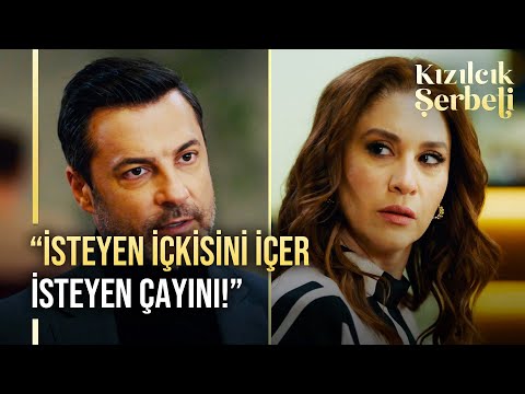 İftar yemeğinde içki krizi! | Kızılcık Şerbeti 20. Bölüm