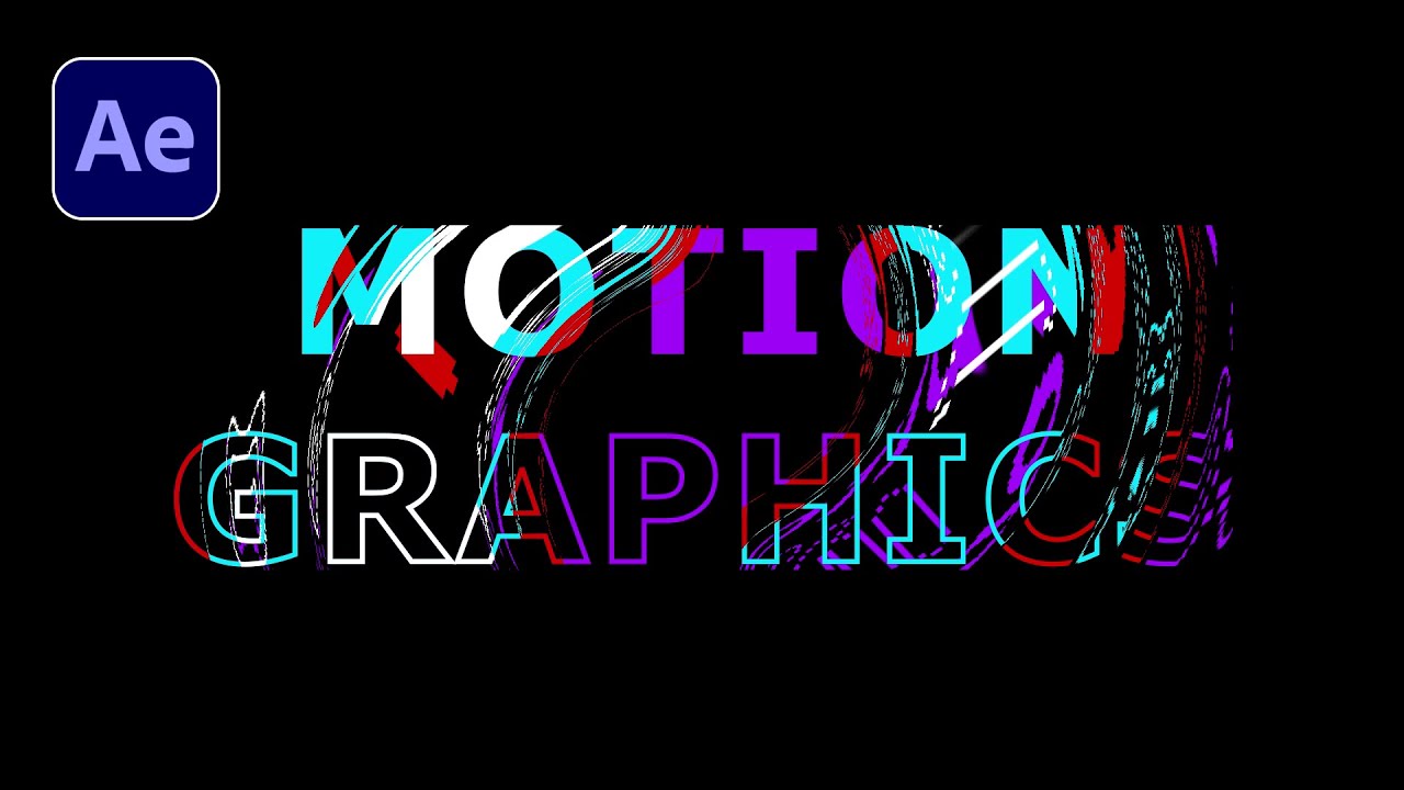 Typography Motion Graphics Tutorial | Kinetic Typography After Effects ...