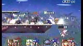 SSBB - A Team Called SonicBoom vs Team Chocolate Milf pt 1
