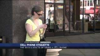 The do's and don'ts of cell phone etiquette