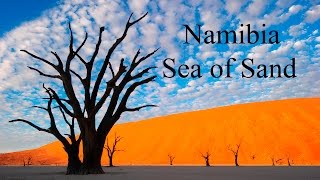 Travel Documentary. Namibia - Namib desert,  Fish River Canyon,  African Safari, by land and drone.